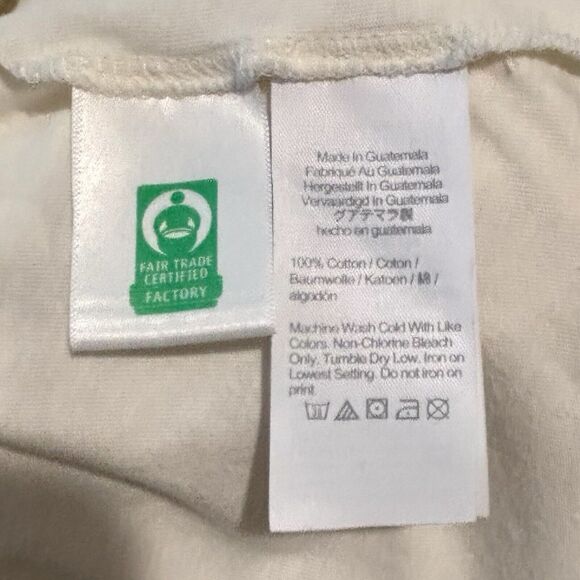 J. Crew Broken-In Jersey 'West Side Tennis League' T-Shirt Size Medium Ivory Tee - Picture 7 of 7